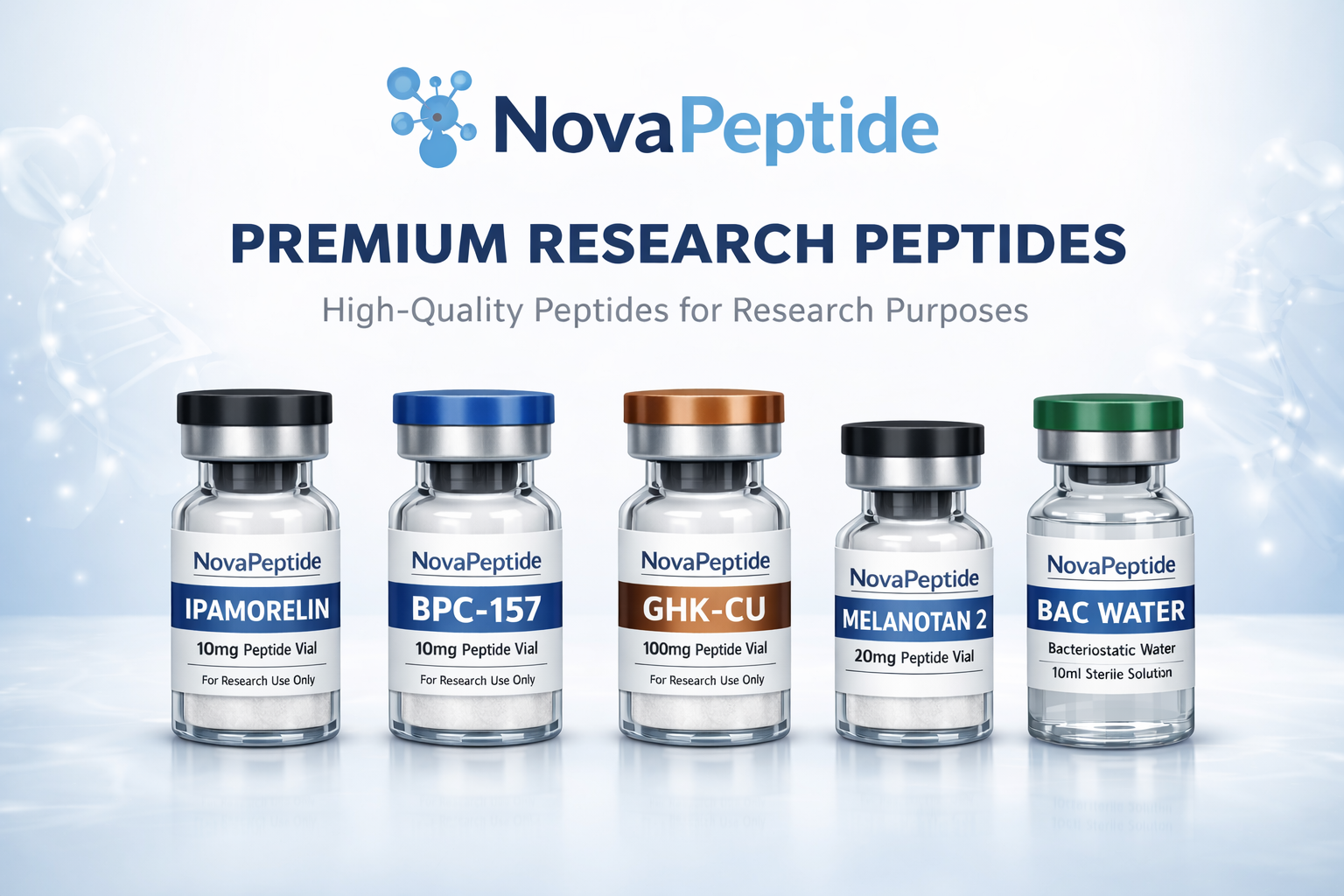 NovaPeptide catalog preview